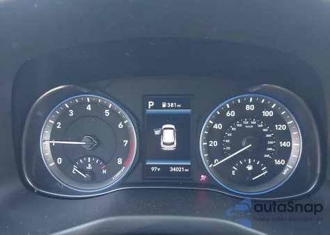 2021 Hyundai Kona Night из США, поврежденный, VIN KM8K63A58MU691971